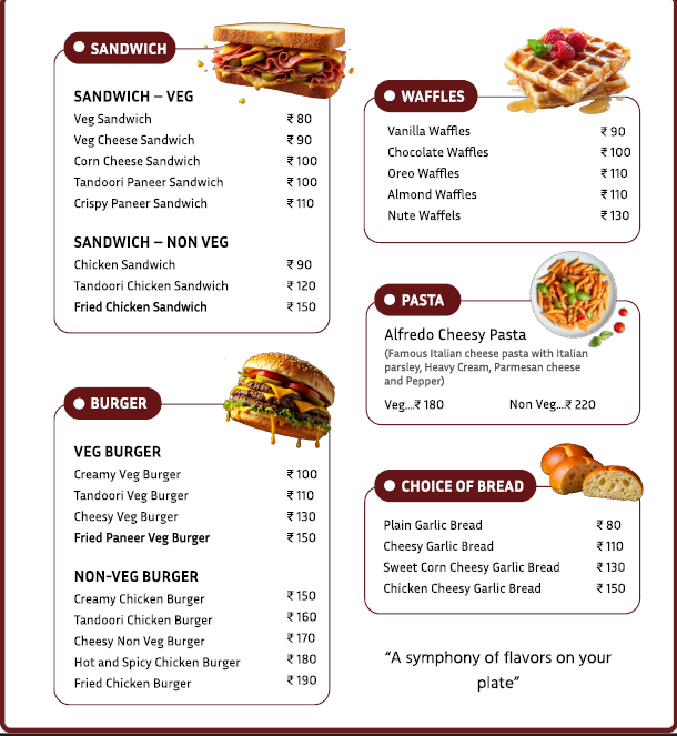 Menu Page 2